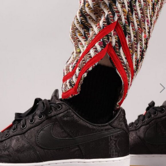 NWT CLOT BASEBALL STRIPE PANTS RED Size XXL (RARE) SOLD OUT! Sz XXL - Picture 4 of 10